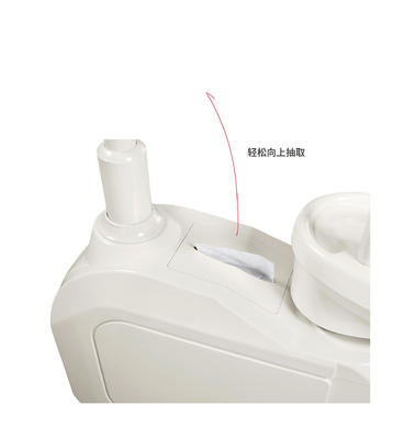 Electricity PU Cushion Patient Dental Chairs 12mm Frame
