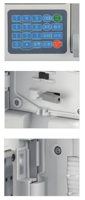 9999ml Volumetric Infusion Pump Curvilinear Peristaltic