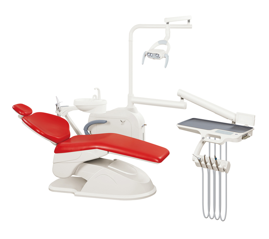 Electricity PU Cushion Patient Dental Chairs 12mm Frame